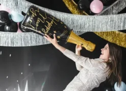 Happy new year Champagne Folieballon