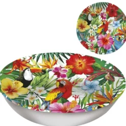 Hawaii skål med hibiscus