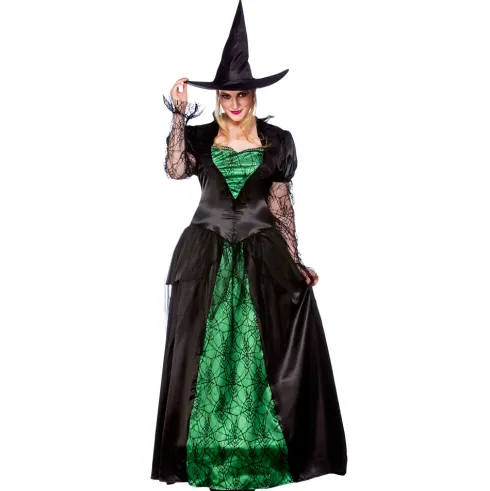 Hekse kostume Deluxe - Emeralda