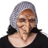 Heksemaske med ternet tørklæde