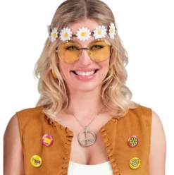4 Hippie Badges