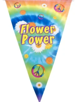 Hippie Banner 5 m, 10 flag