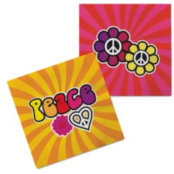 Hippie Peace servietter