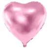 Hjerte folieballon Lyserød 61cm