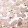 Hjerte konfetti med rosegold hjerter