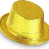 Høj Hat med guld glitter
