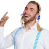 Hårbøjle med fletninger