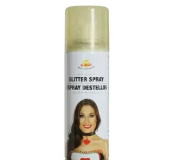 Hårspray glitter i guld