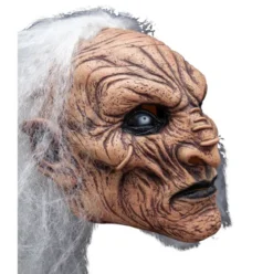 Hvidhåret dæmon latex maske