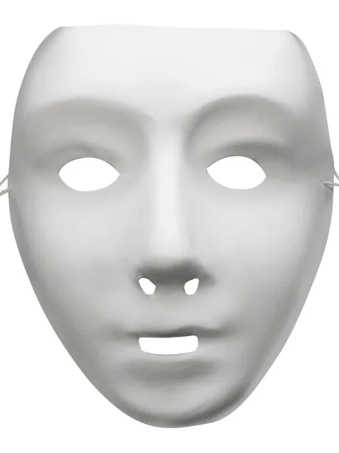 Hvid Maske - Robot Barn