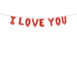I love you folieballon sæt