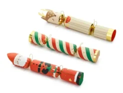 Julegaveæsker 3 stk som "crackers"