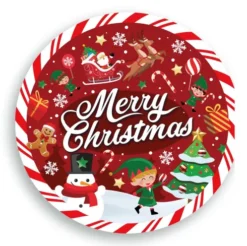 Juletallerken - merry christmas