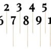 Kagetopper numre 0-9