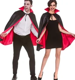 Kappe kort i Satin Deluxe VAMPYR