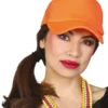 Kasket i neon-orange