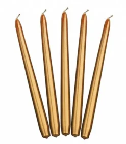 Kertelys 24 cm Guld