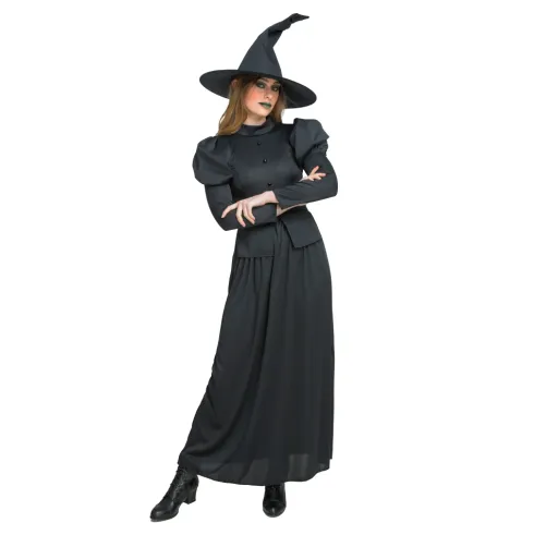 Klassisk Hekse Kostume
