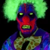 Klovnemaske Horror i foam UV