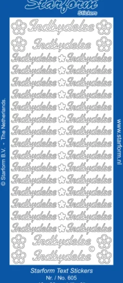 Kobberstickers, Indbydelse