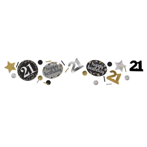 konfetti 21 sparkling gold
