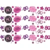 Konfetti 80 Sparkling pink