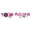 Konfetti 21 Sparkling pink