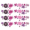 Konfetti 30 Sparkling pink