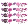 Konfetti 40 Sparkling pink