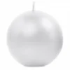 Kuglelys Hvid