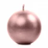 Kuglelys lille Rosegold
