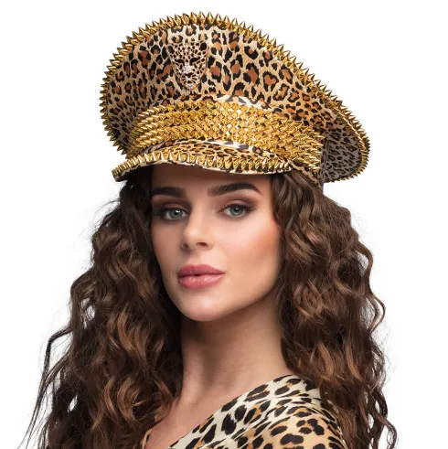 Leopard kasket Panthere