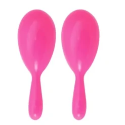 Maracas i plast, ass. farver 2stk