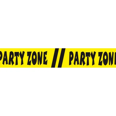 Markeringsbånd PARTY ZONE