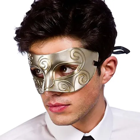 Maske Rome i Sølv