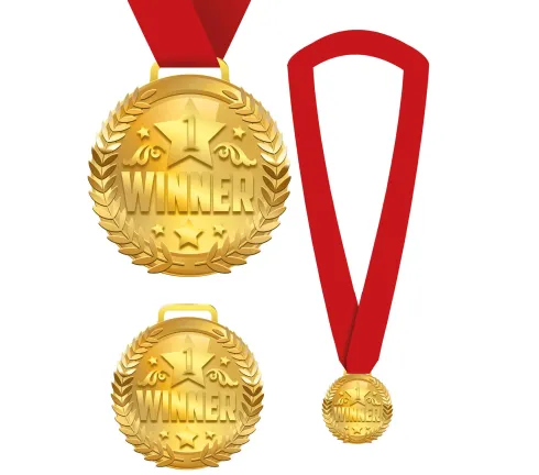 Medalje "Winner" i guldmetal