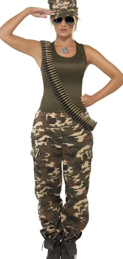 Militær sæt til kvinde KHAKI CAMO