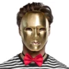 Mime maske guld