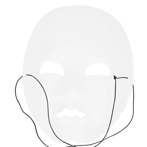 Mime maske guld