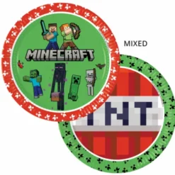 Minecraft tallerkner 23cm