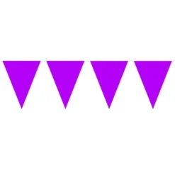Mini Flagbanner i Lilla