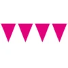 Mini Flagbanner i pink