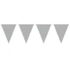 Mini Flagbanner i sølv