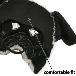Mopdog Hunde maske - halvmaske