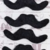 Moustache 5 stk. sort