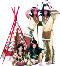 Native American kvinde kostume Running Bear