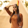 Native american Kvinde kostume - Young deer