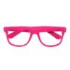 Neonbrille uden glas i pink