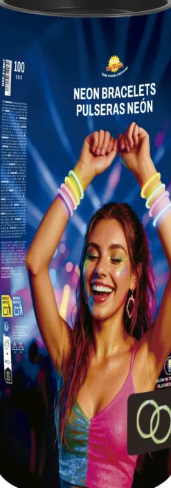Neon Lysarmbånd – 15 stk
