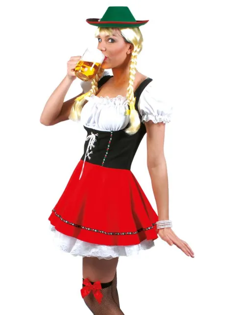 Oktoberfest Kjole - Beer Garden